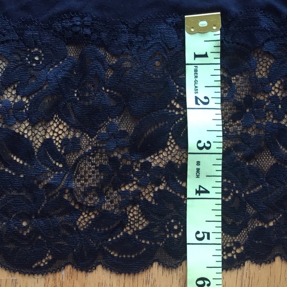 NWT LANE BRYANT SPANDEX PLUS SIZE 26-28 BLACK TOP - Picture 5 of 6